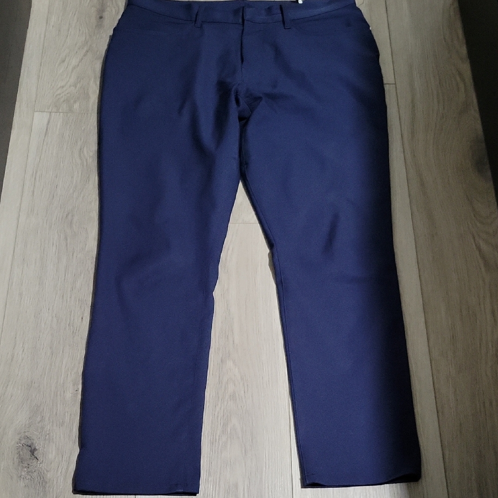 RLX Ralph Lauren Deep Blue Men's Dress Golf Pants 34x30 EUC